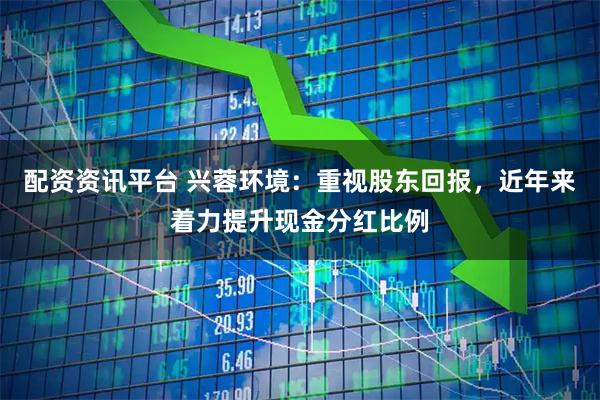 配资资讯平台 兴蓉环境：重视股东回报，近年来着力提升现金分红比例